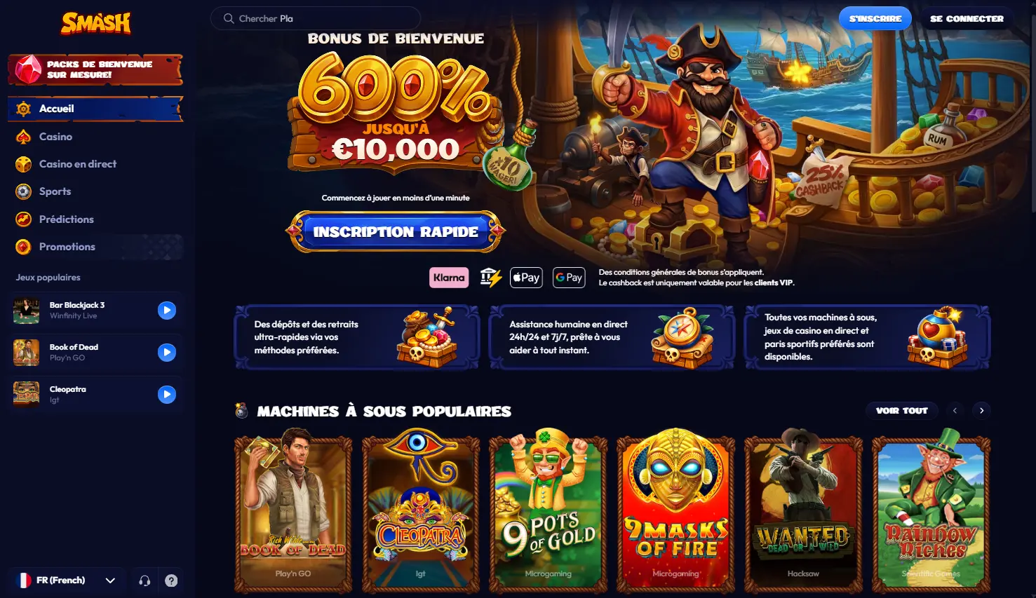 Bilan : forces et limites observées chez Smash Casino
